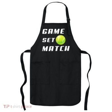 Game Set Match Tennis Apron