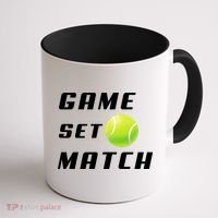 Game Set Match Tennis Coffee Mug thumb 1