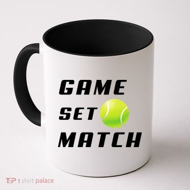 Game Set Match Tennis Coffee Mug