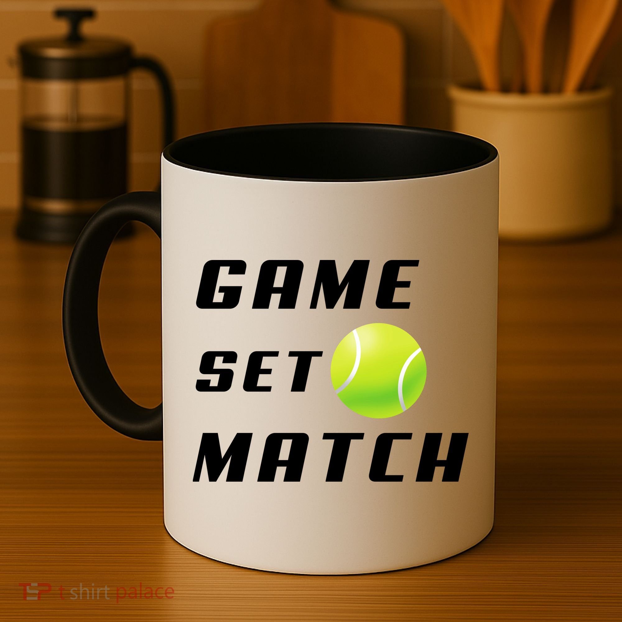 Game Set Match Tennis Coffee Mug