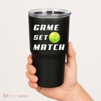 Game Set Match Tennis Tumbler thumb 2