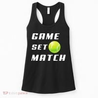 Game Set Match Tennis Women's Tank Top thumb 0