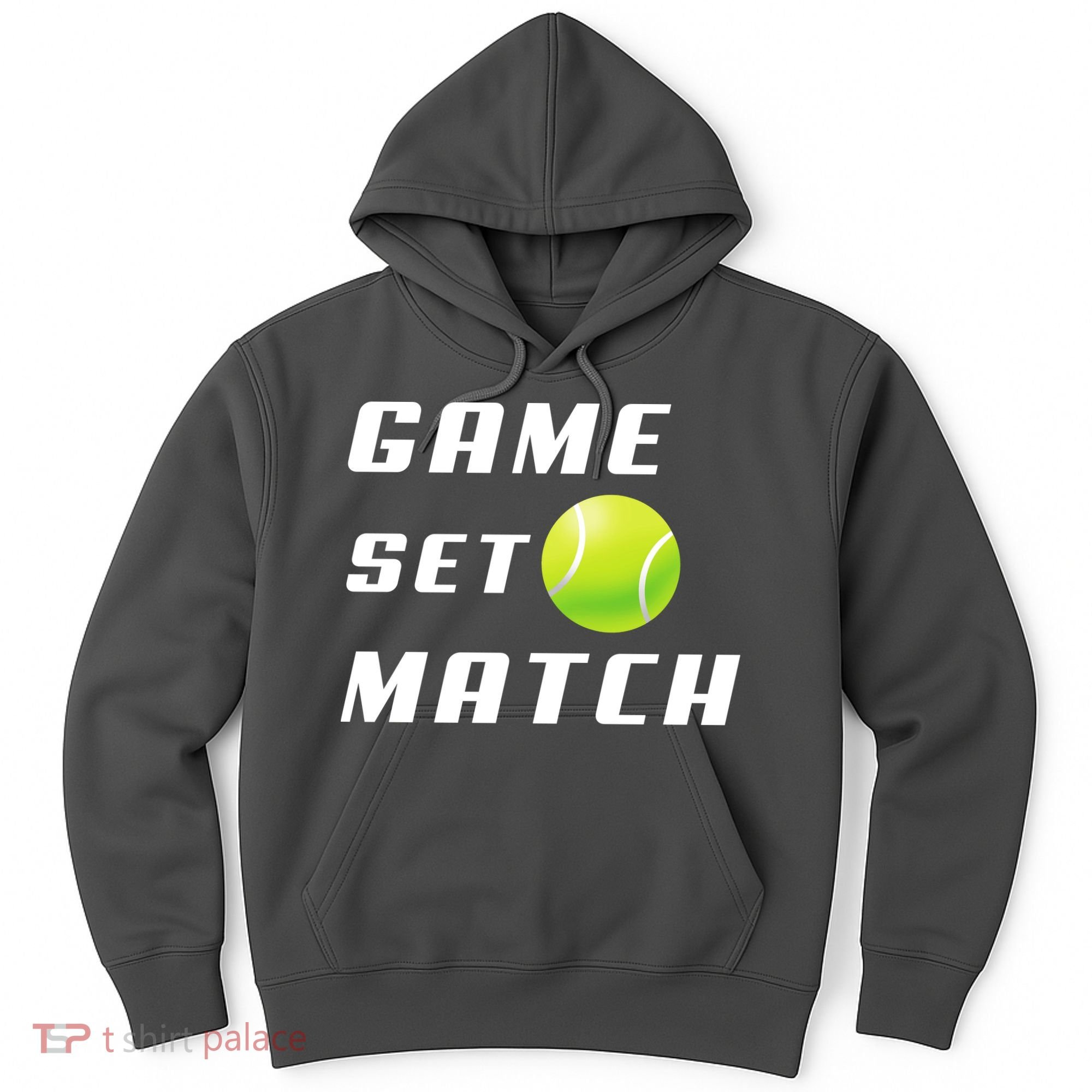 Game Set Match Tennis Hoodie