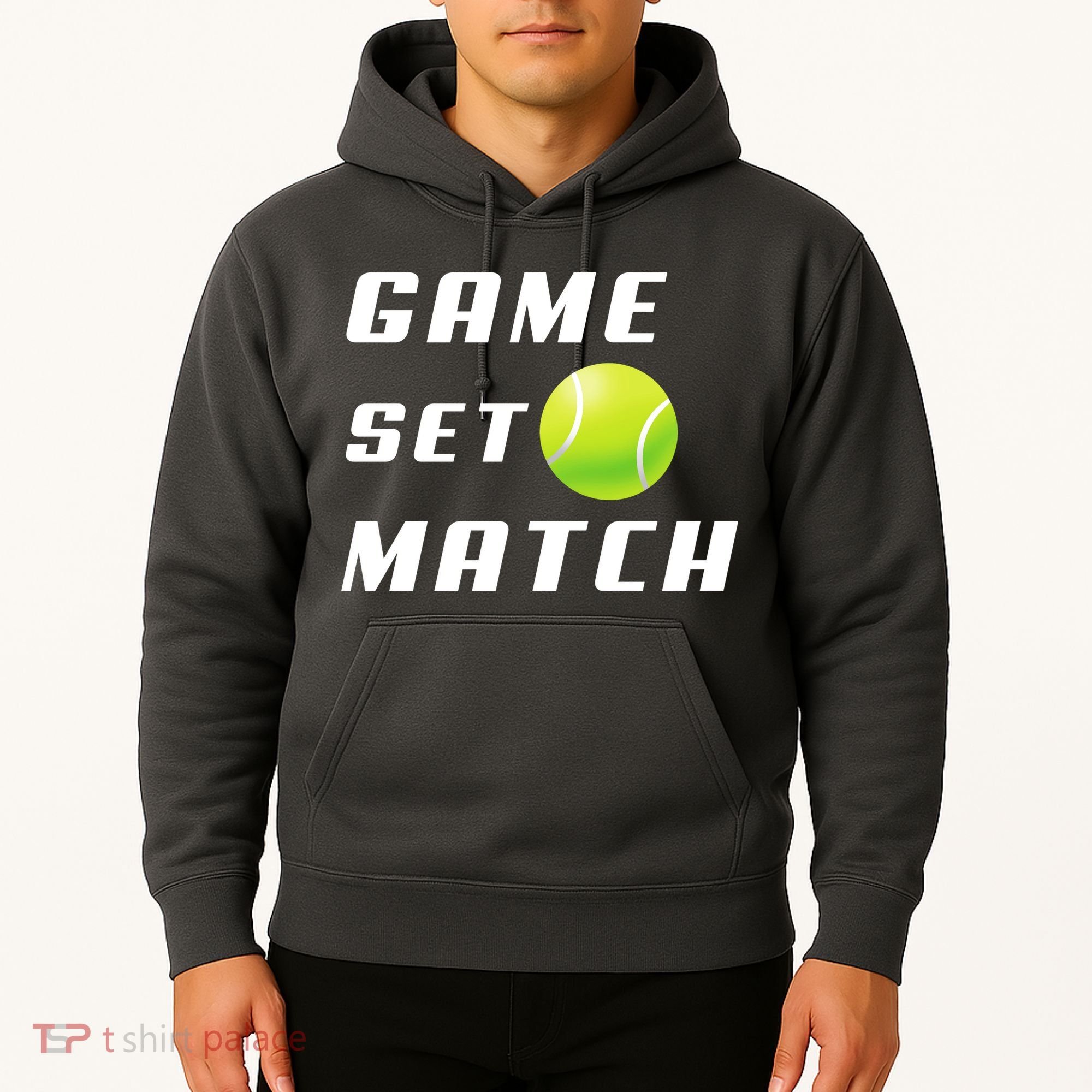 Game Set Match Tennis Hoodie