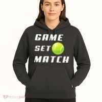 Game Set Match Tennis Hoodie thumb 5