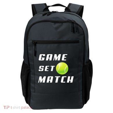 Game Set Match Tennis Backpack