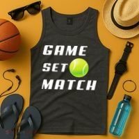 Game Set Match Tennis Tank Top thumb 4