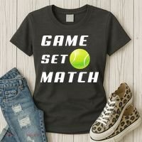 Game Set Match Tennis Women's T-Shirt thumb 3