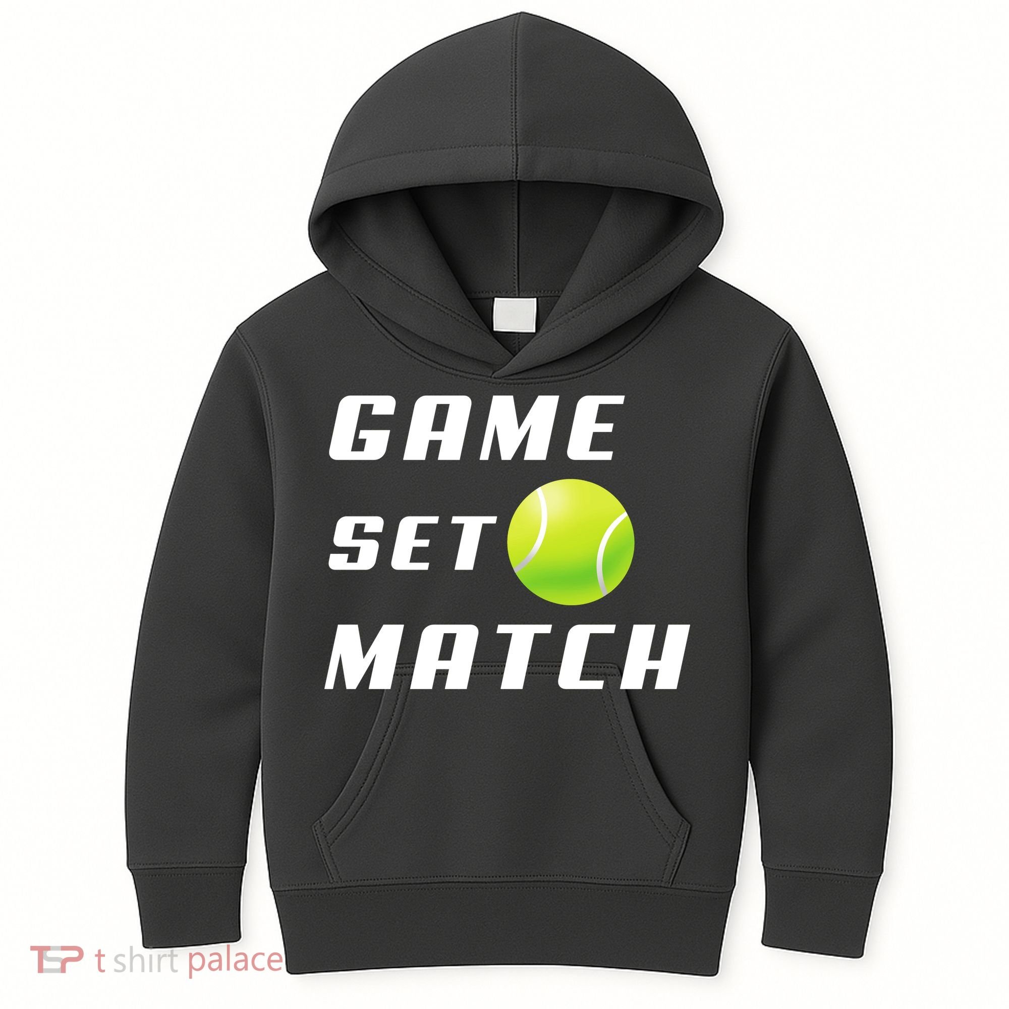 Game Set Match Tennis Kids Hoodie