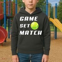 Game Set Match Tennis Kids Hoodie thumb 2
