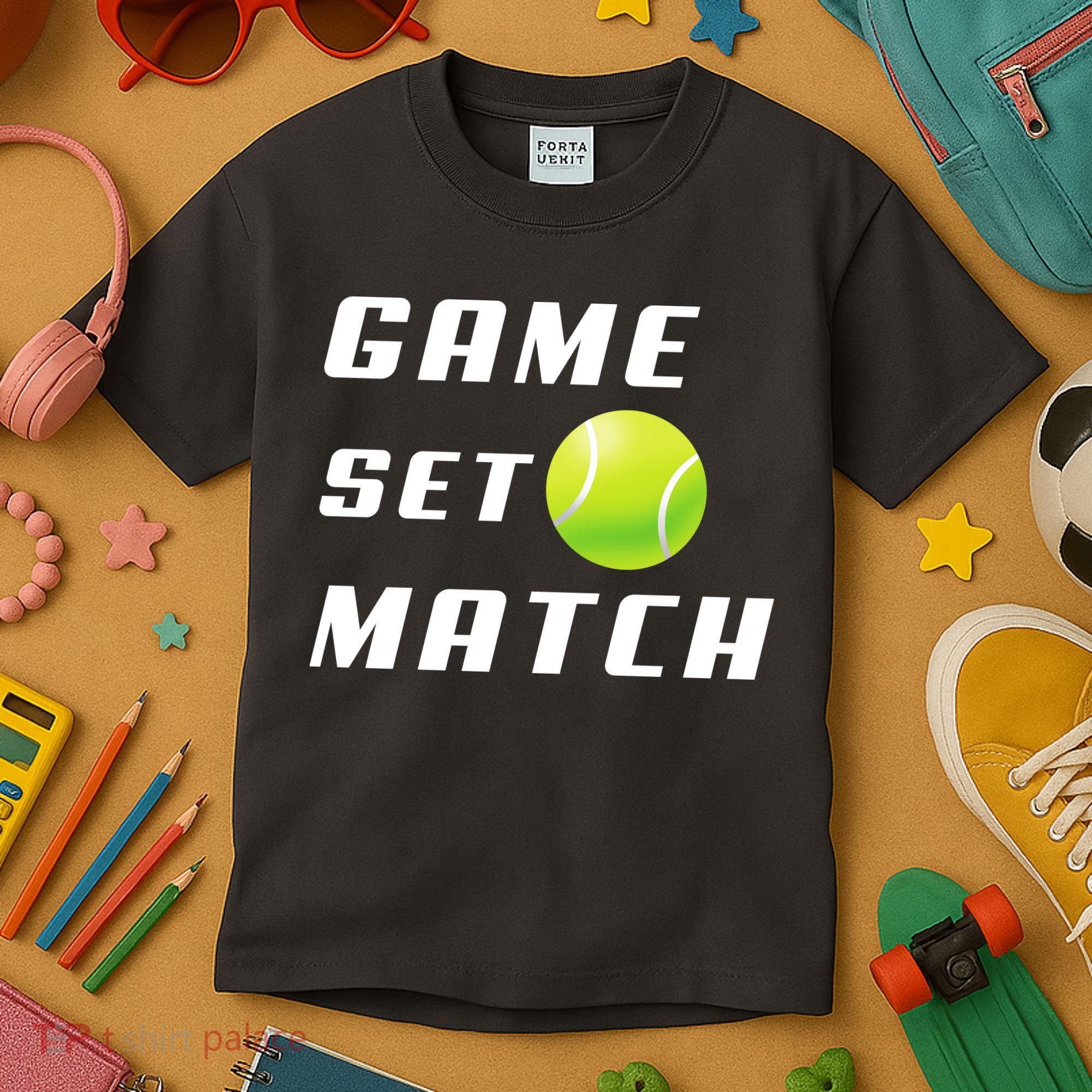 Game Set Match Tennis Kids T-Shirt