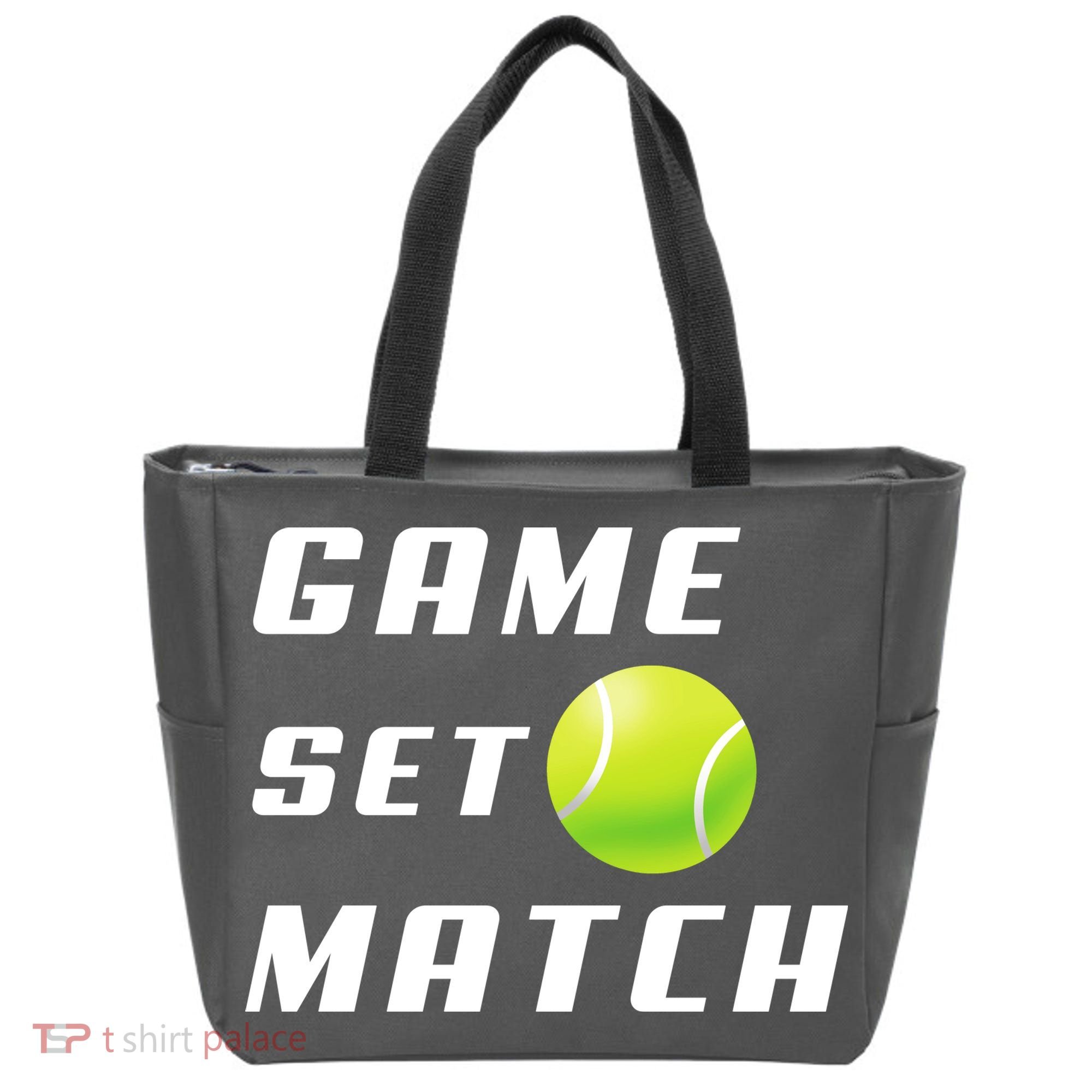 Game Set Match Tennis Tote Bag