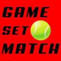 Game Set Match Tennis Santa Hat thumb 1
