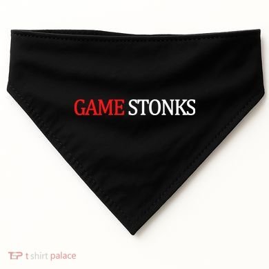 Game Stonks USA-Made Doggie Bandana