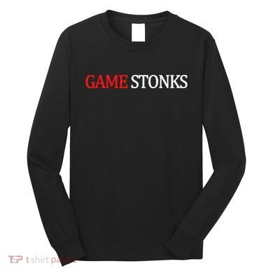 Game Stonks Long Sleeve Shirt