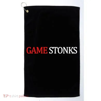 Game Stonks Golf Towel