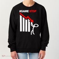 Game Stop Decline Fall Stock Invest Women's Sweatshirt thumb 0