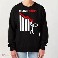 Game Stop Decline Fall Stock Invest Women's Sweatshirt thumb 0