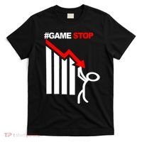 Game Stop Decline Fall Stock Invest T-Shirt thumb 0