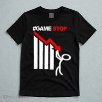 Game Stop Decline Fall Stock Invest T-Shirt thumb 5