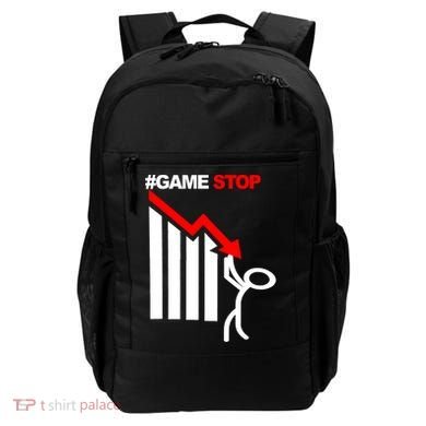 Game Stop Decline Fall Stock Invest Backpack