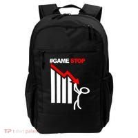 Game Stop Decline Fall Stock Invest Backpack thumb 0