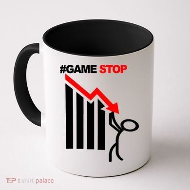 Game Stop Decline Fall Stock Invest Coffee Mug
