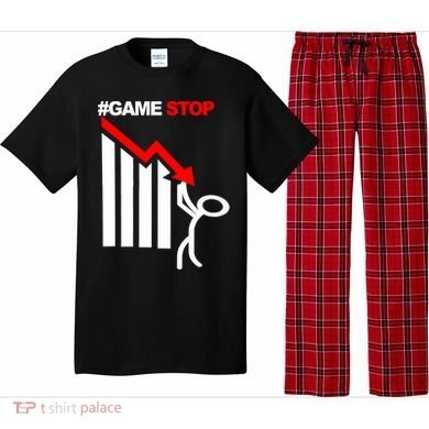 Game Stop Decline Fall Stock Invest Pajama Set
