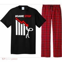 Game Stop Decline Fall Stock Invest Pajama Set thumb 0