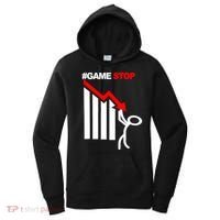 Game Stop Decline Fall Stock Invest Women's Hoodie thumb 0