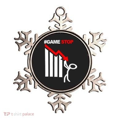 Game Stop Decline Fall Stock Invest Ornament