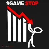 Game Stop Decline Fall Stock Invest Women's T-Shirt thumb 6