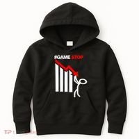 Game Stop Decline Fall Stock Invest Kids Hoodie thumb 0