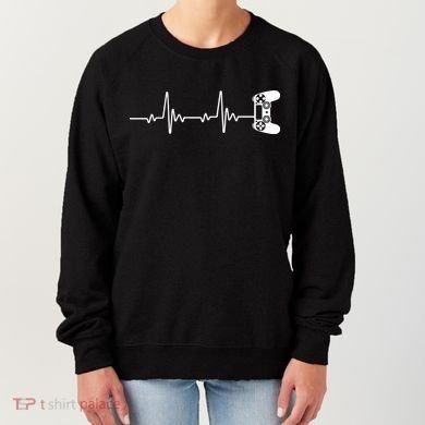 Gamer Controller Heartbeat Pules Women's Sweatshirt