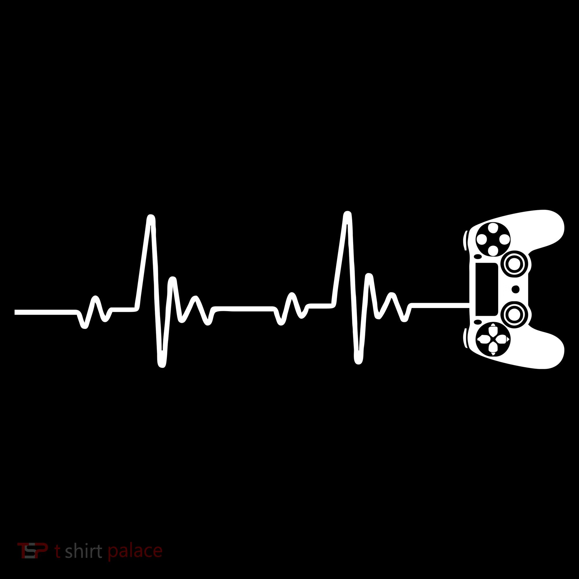 Gamer Controller Heartbeat Pules Bucket Hat