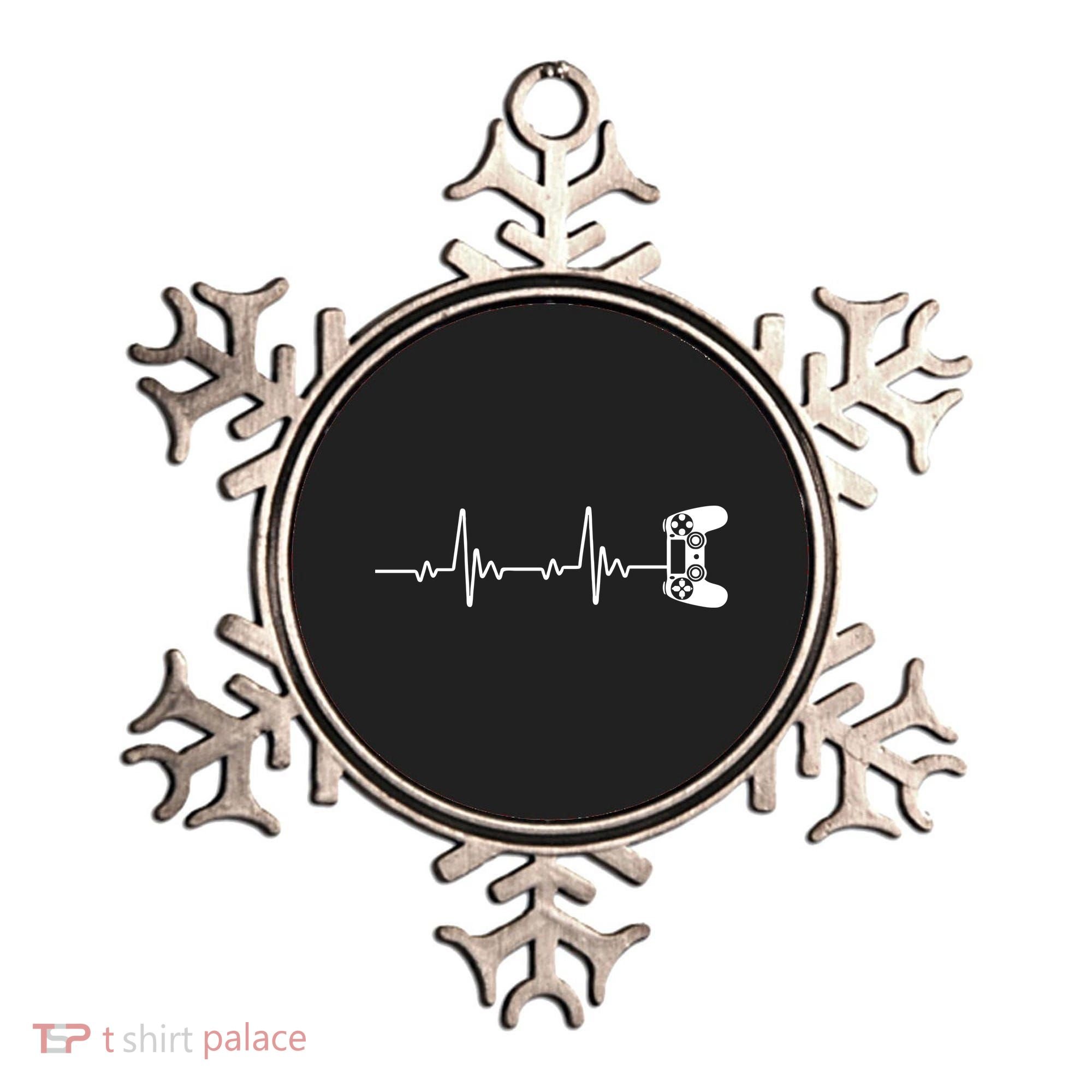 Gamer Controller Heartbeat Pules Ornament