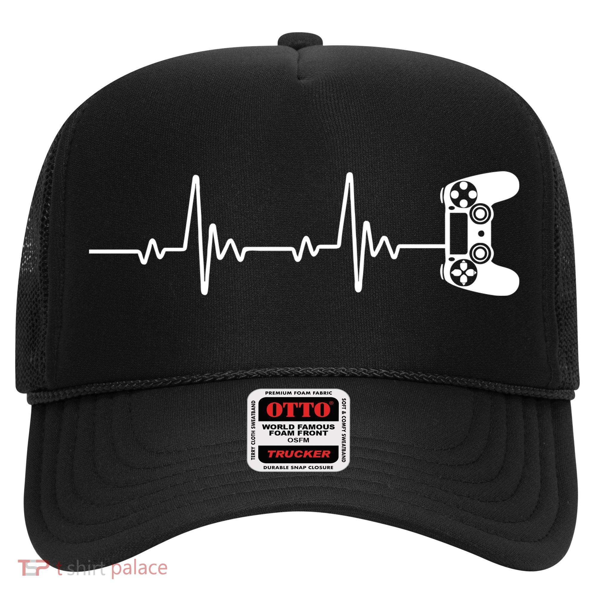 Gamer Controller Heartbeat Pules Hat