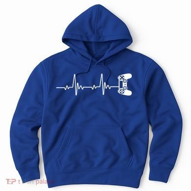 Gamer Controller Heartbeat Pules Hoodie