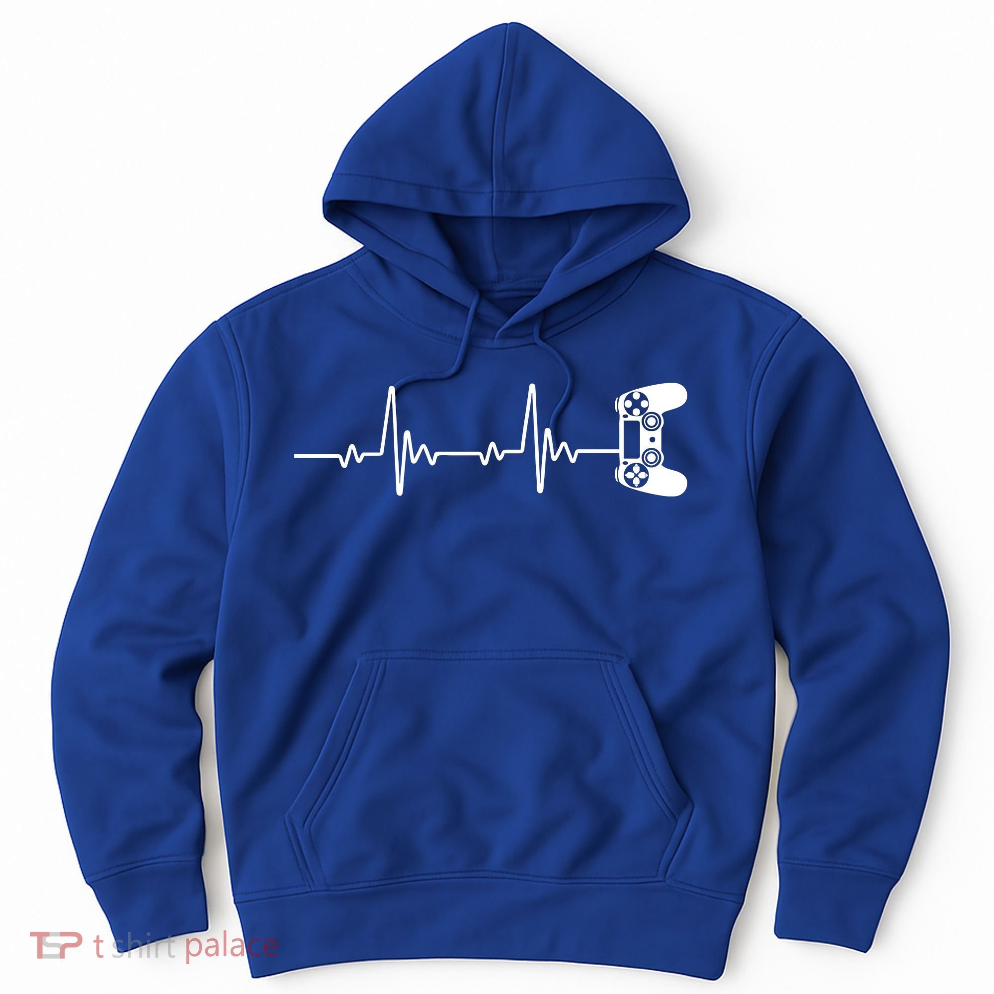 Gamer Controller Heartbeat Pules Hoodie