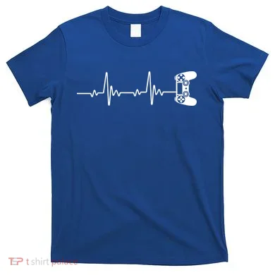 Gamer Controller Heartbeat Pules T-Shirt