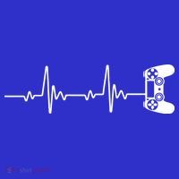 Gamer Controller Heartbeat Pules T-Shirt thumb 7
