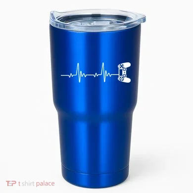 Gamer Controller Heartbeat Pules Tumbler