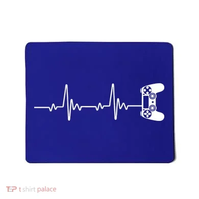 Gamer Controller Heartbeat Pules Mousepad