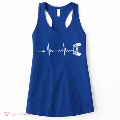 Gamer Controller Heartbeat Pules Women's Tank Top