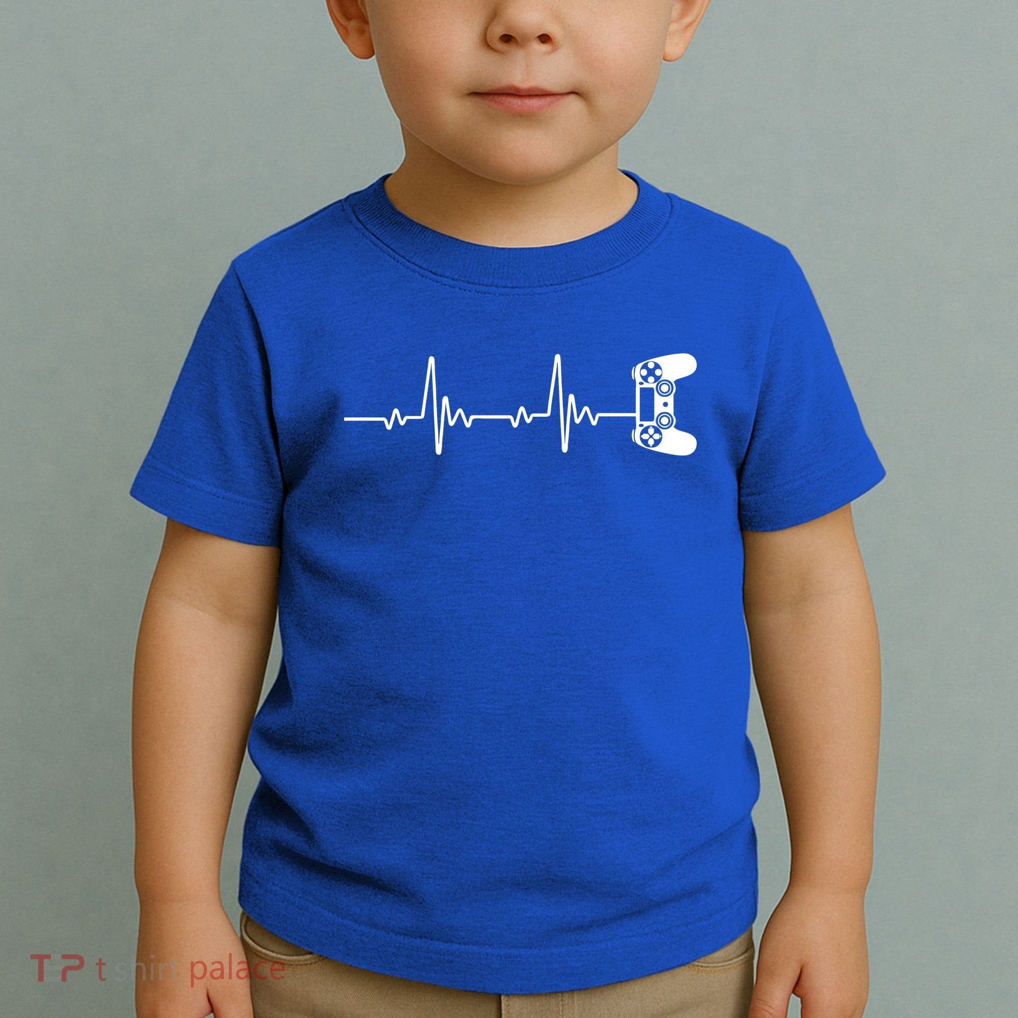 Gamer Controller Heartbeat Pules Toddler T-Shirt