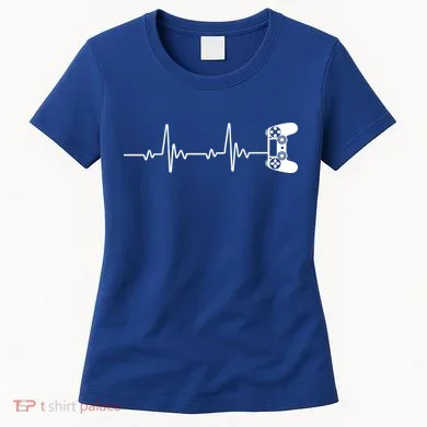 Gamer Controller Heartbeat Pules Women's T-Shirt