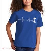 Gamer Controller Heartbeat Pules Kids T-Shirt thumb 2