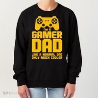 Gamer Dad Like A Normal Dad But Much Cooler Women's Sweatshirt thumb 0