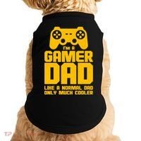 Gamer Dad Like A Normal Dad But Much Cooler Doggie Tank thumb 0