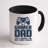 Gamer Dad Like A Normal Dad But Much Cooler Coffee Mug thumb 1
